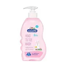 [101632] KODOMO Hair & Body Wash Pink Hanabaki 400ml