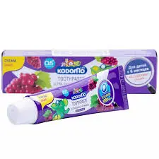 [101633] KODOMO Toothpaste Grape 65g