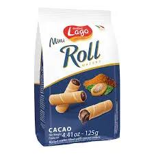 [101666] Gastone Lago Mini Roll Cacao 125g