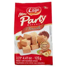 [101667] Gastone Lago Mini Party Wafer Nocciola 125g