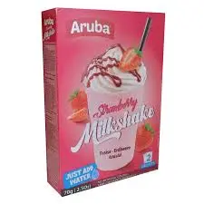 [101687] Aruba Milkshake Strawberry 70grm