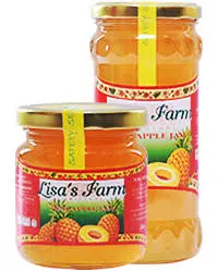 [101739] Lisa's Farm Jam Pineapple 440g