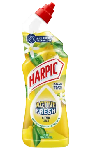 [101792] Harpic Toilet Cleanser Citrus Fresh Lemon 450ML
