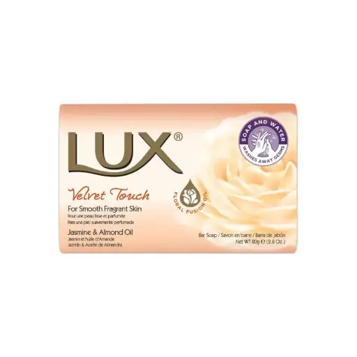 [101808] Lux Bar Soap White Velvet Touch  80G