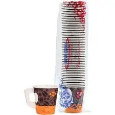 [101824] Super Touch Paper Cup With Handle 7 Oz  50NOS