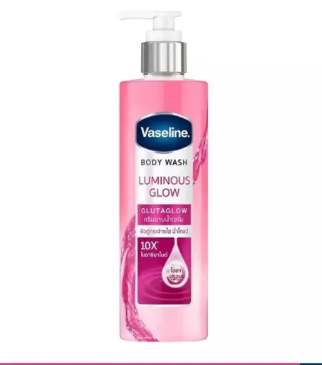 [101843] Vaseline Bodywash Lq Luminous Glow  425ML