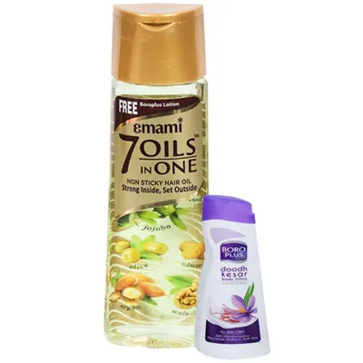[101851] Emami 7 In 1 Non Sticky Hair Oil 300ML