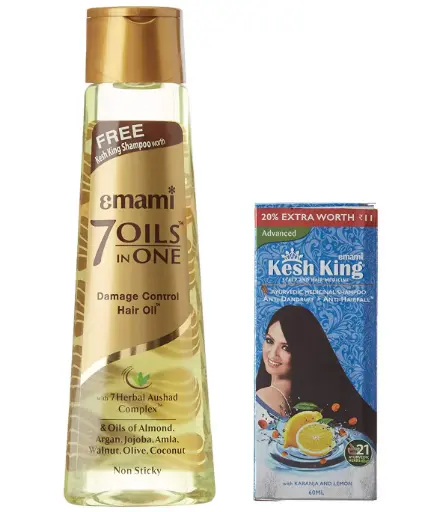 [101852] Emami 7 In 1 Non Sticky Hair Oil 200ML