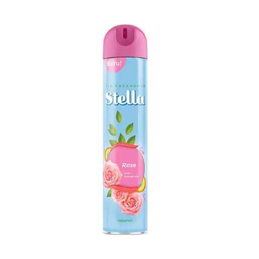 [101884] Stella Aerosol Freshener Rose 400ML