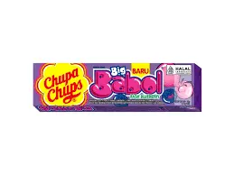 [102124] Chupa Chups Big Babol Blueberry 20g