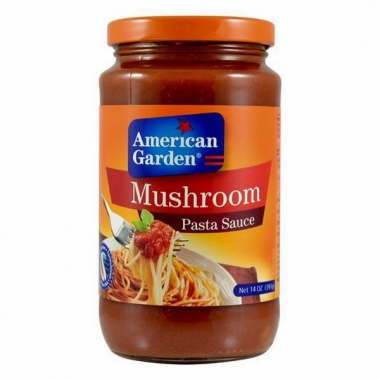 [102133] American Garden Pasta Sauce Mushroom 14oz (397g)