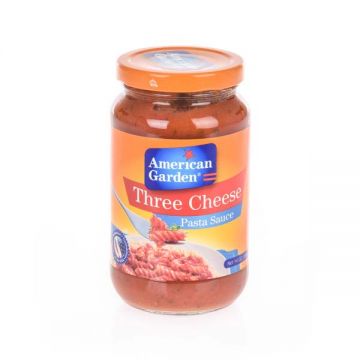 [102135] American Garden Pasta Sauce Three Cheese 14oz (397g)