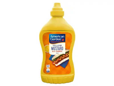[102147] American Garden Yellow Mustard Classic 397g 14oz