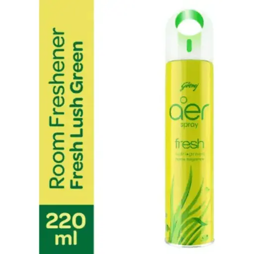 [102172] Godrej Aer Spray Fresh Lush Green 220ML