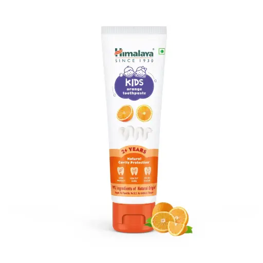[102305] Himalaya Kids Toothpaste Orange 80g