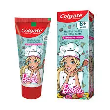 [102337] Colgate Toothpaste Strawberry Flavour Barbie 6+ 80g