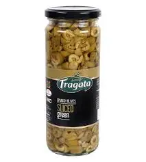 [102424] Fragata Spanish Olives Sliced Green 450g