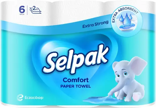 [102449] Selpak Paper Towel Comfort 6 Roll