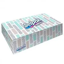[102456] Selpak Facial Tissue Box Comfort 150's
