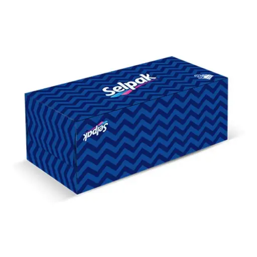 [102457] Selpak Facial Tissue Box Maxi 100's