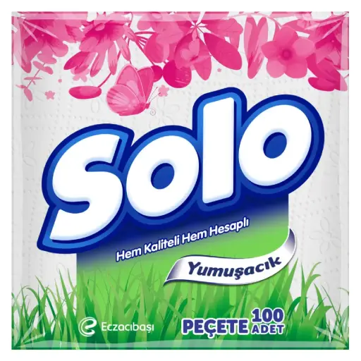 [102460] Solo Napkin 30 x 30cm 1ply 100's