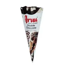 [102544] Arun Ice Cream Double Chocolate Cone 100ml
