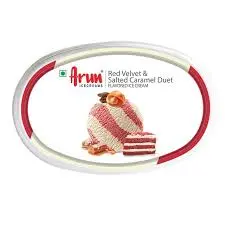 [102547] Arun Dual Redvelvet & Caramel Cup 125ml