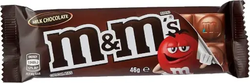 [102702] M&M Milk Choco Block 46g