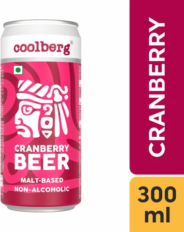 [102727] Coolberg Cranberry Non Alcoholic Beer Can 330ml