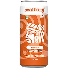 [102728] Coolberg Peach Non Alcoholic Beer Can 330ml