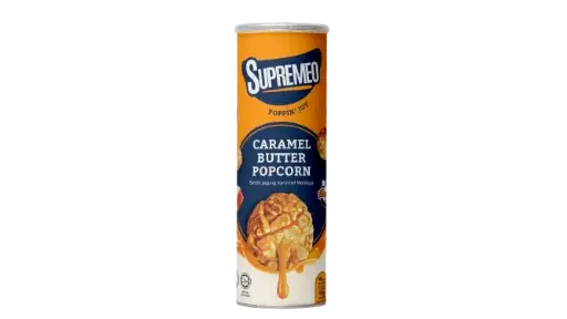 [102770] Supremeo Popcorn Canister Caramel Butter 80g