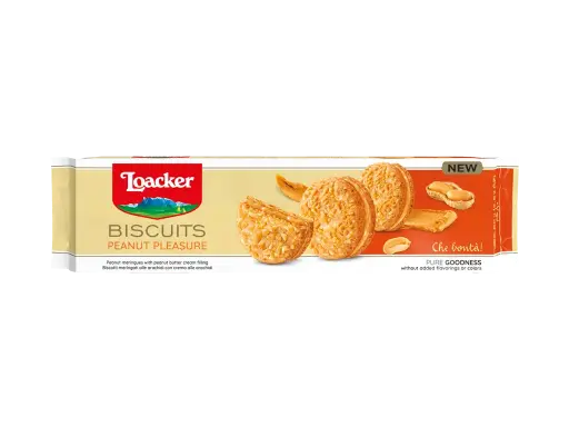[102807] Loacker Biscuits Peanut Pleasure 80g