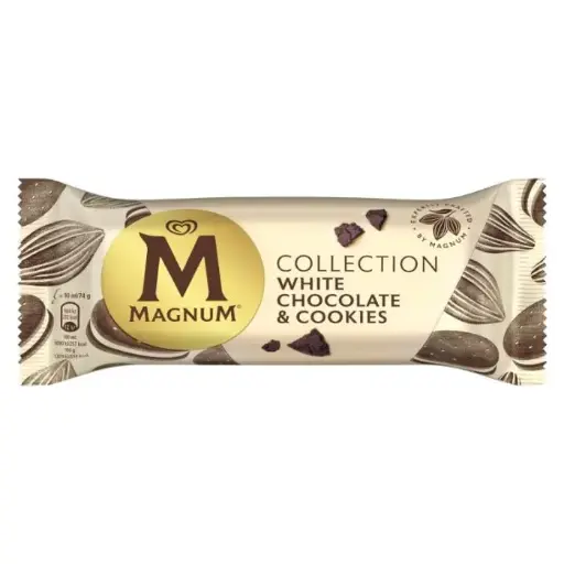 [102820] Walls Magnum White Choco Cookie 90ml