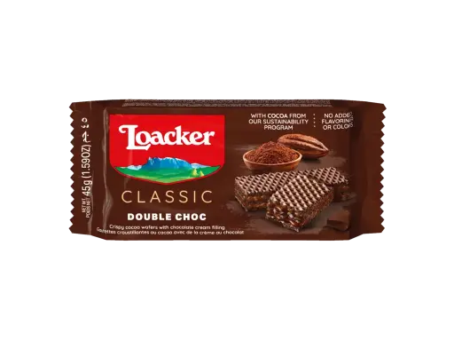 [102829] Loacker Classic Double Chocolate 45g
