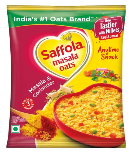 [102853] Saffola Masala Oats Masala & Coriander 38 Gm