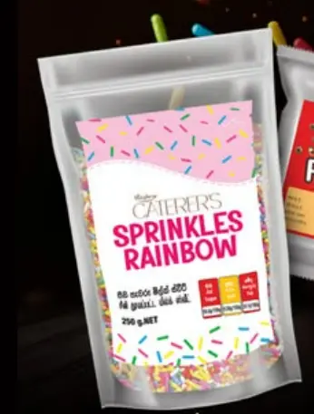 [102938] Ritzbury Rainbow Sprinkles 250g