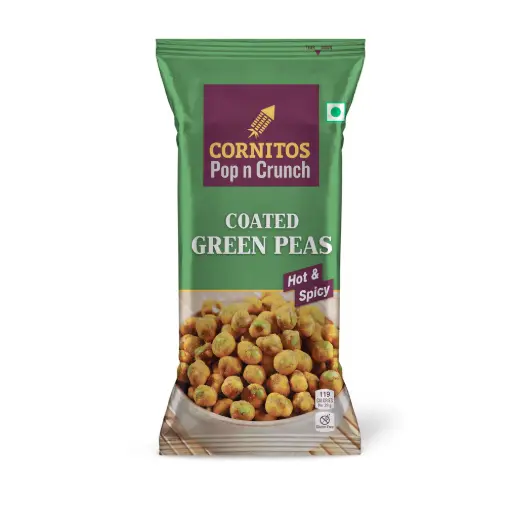 [102949] Cornitos Coated Green Peas Hot N Spicy 26g