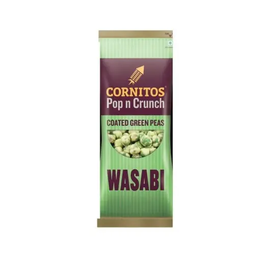 [102950] Cornitos Coated Green Peas Wasabi 26g