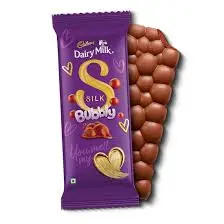 [102985] Cadbury Dairy Milk Silk Bubbly 112g