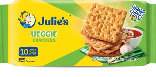[103291] Julies Veggie Crackers 122Grm 