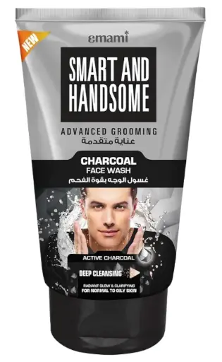 [103966] Emami Smart & Handsome Charcoal Face Wash 100g