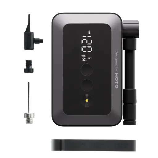 [104605] Hoto Air Pump Pocket 150 PSI 7 Pcs Kit 