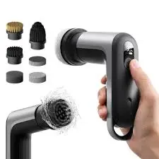 [104686] HOTO Grip Cordless Spin Scrubber 6 Pcs Kit 
