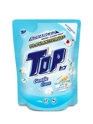 [104742] Top Liquid Refill Premium (Soft Blue Ge Car) 1.5kg/1.8kg