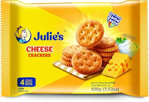 [104800] Julies Cheese Crackers - 100g
