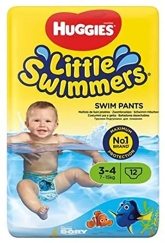 [104938] Huggies Little Swimmers 3-4 - 12pk