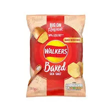 [104943] Walkers Baked Ready Salted - 37.5g