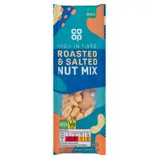 [104945] Co-op Roasted & Salted Mixed Nuts Snack - 25g