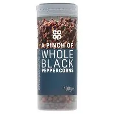 [104974] Co-op Whole Black Peppercorns - 100g