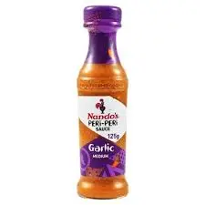 [104992] Nandos Garlic Peri Peri Sauce - 125g